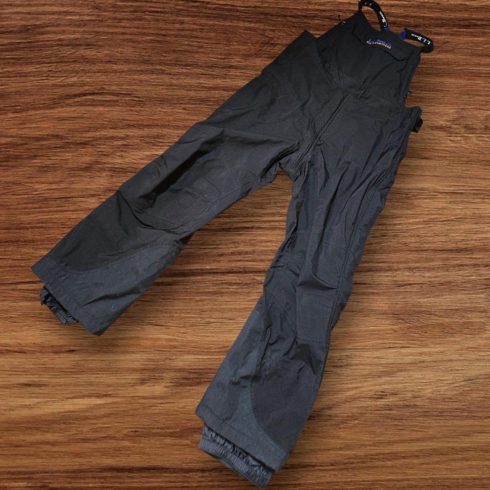 L.L. Bean Black All Conditions Overalls